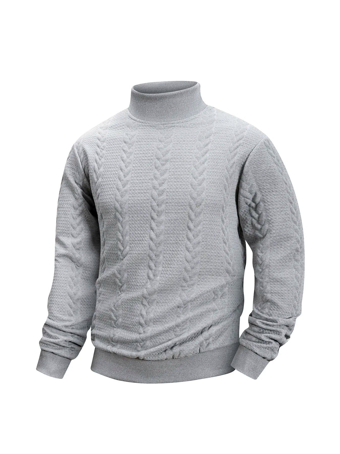 Monaco Jacquard Knit – Herren Rundhalspullover