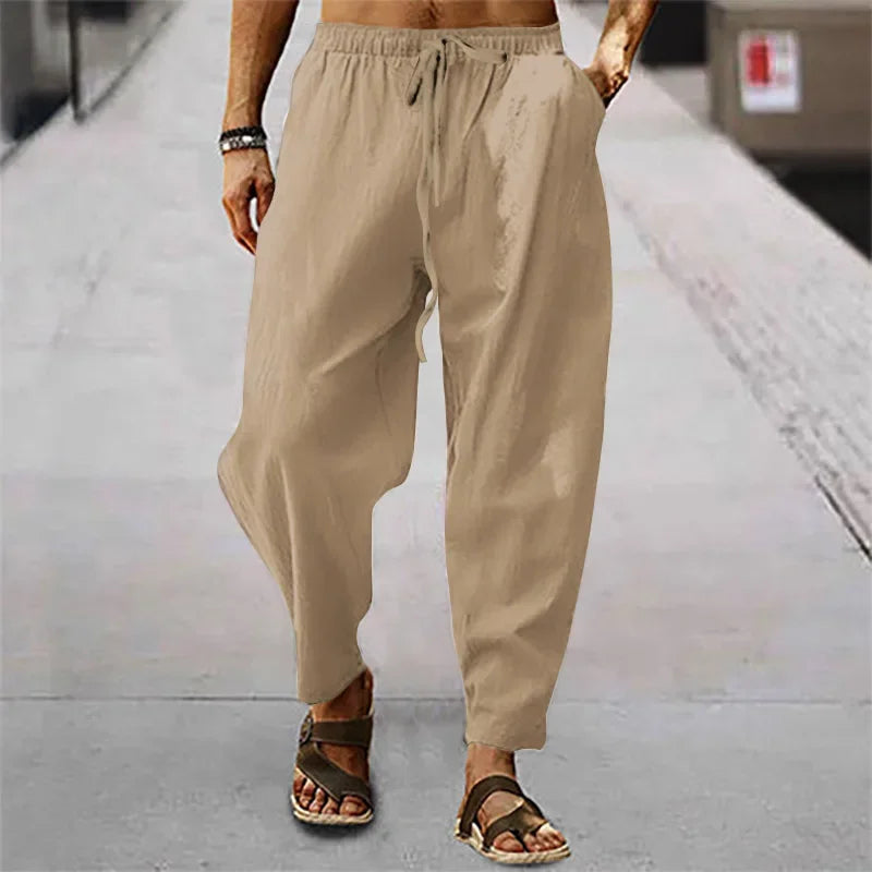 Sicily Linen Blend Pants – Herren Sommerhose
