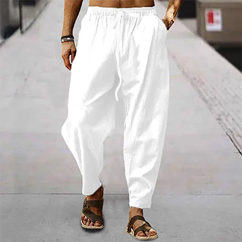 Sicily Linen Blend Pants – Herren Sommerhose