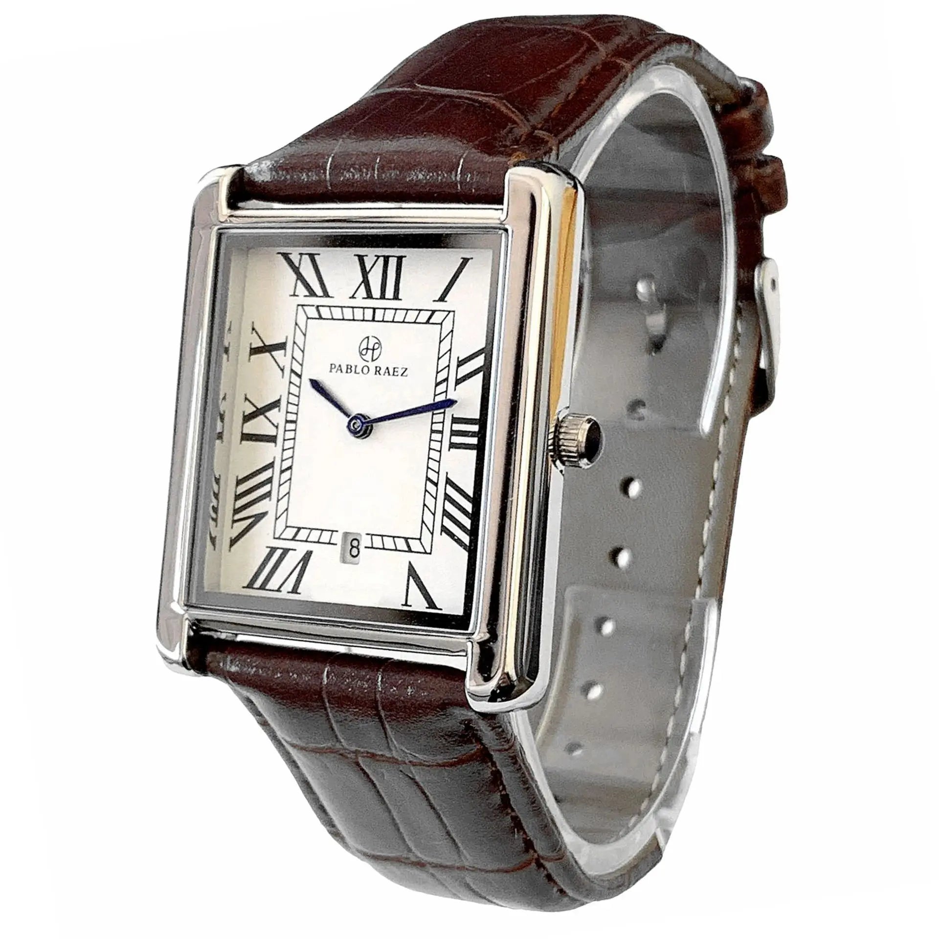 Oxford Classic Calendar – Herren Lederarmbanduhr