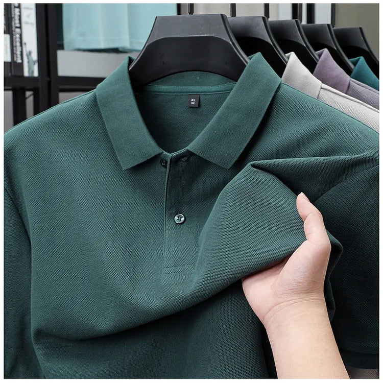 Florence Cotton Polo – Herren Kurzarm-Poloshirt