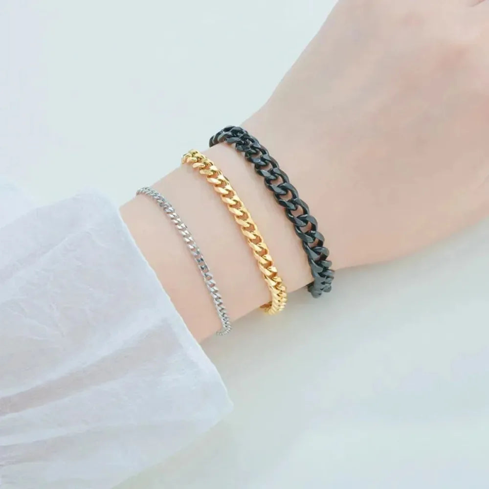 Havana Steel Cuban Bracelet – Unisex Armband