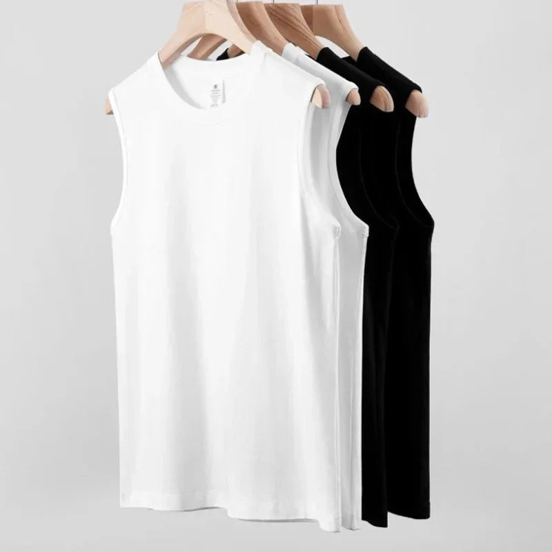 Naples Cotton Tank – Herren Basic Top