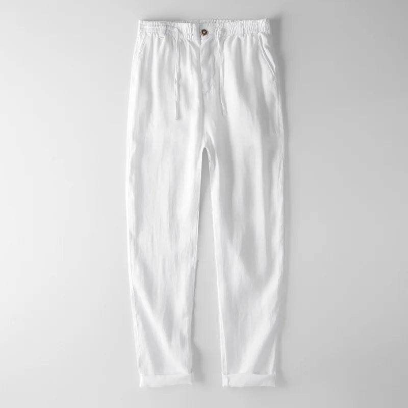 Lagos Pure Linen Pants – Herren Leinenhose