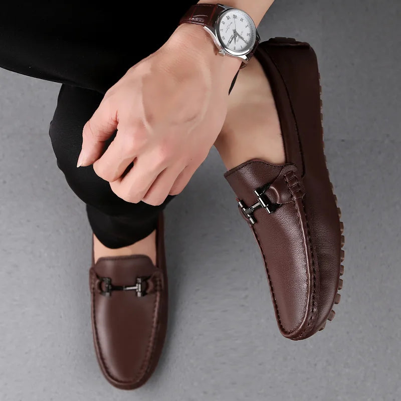 Mailand Patent Loafer – Herren Lackleder-Slipper