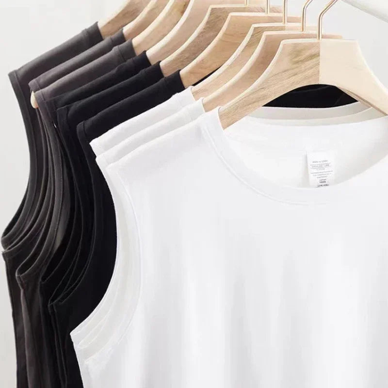 Naples Cotton Tank – Herren Basic Top