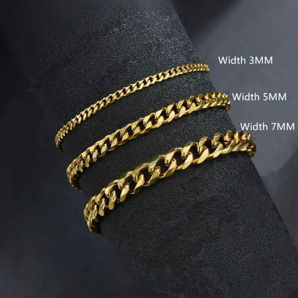 Havana Steel Cuban Bracelet – Unisex Armband