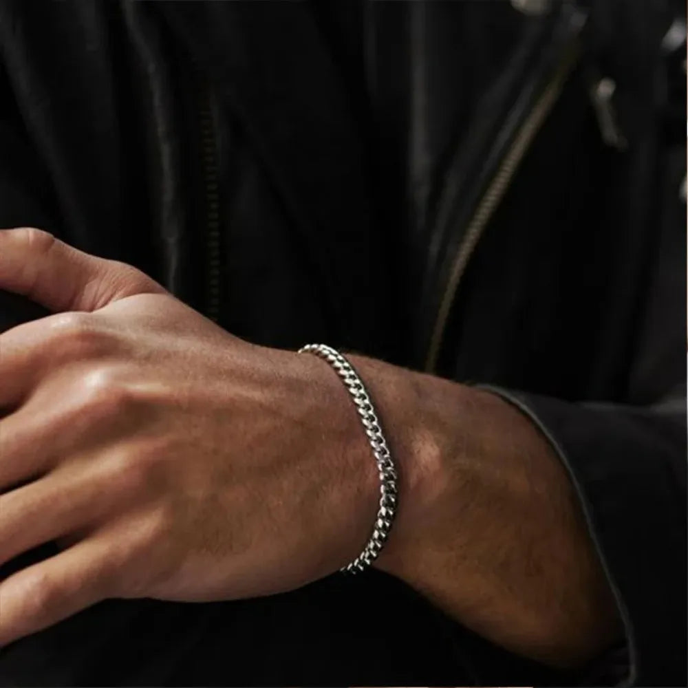 Havana Steel Cuban Bracelet – Unisex Armband