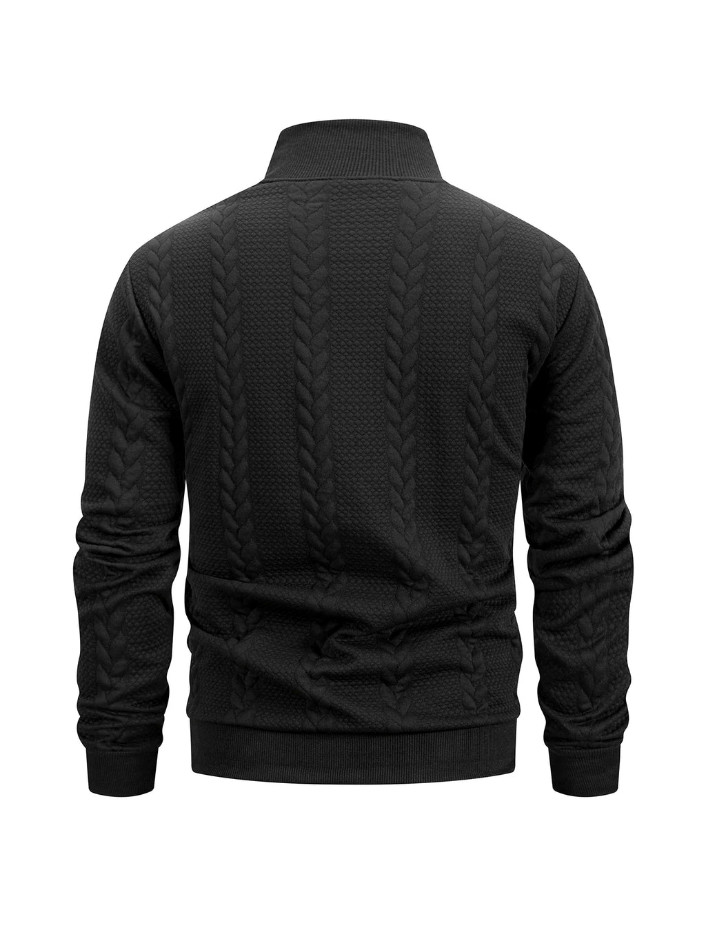 Monaco Jacquard Knit – Herren Rundhalspullover
