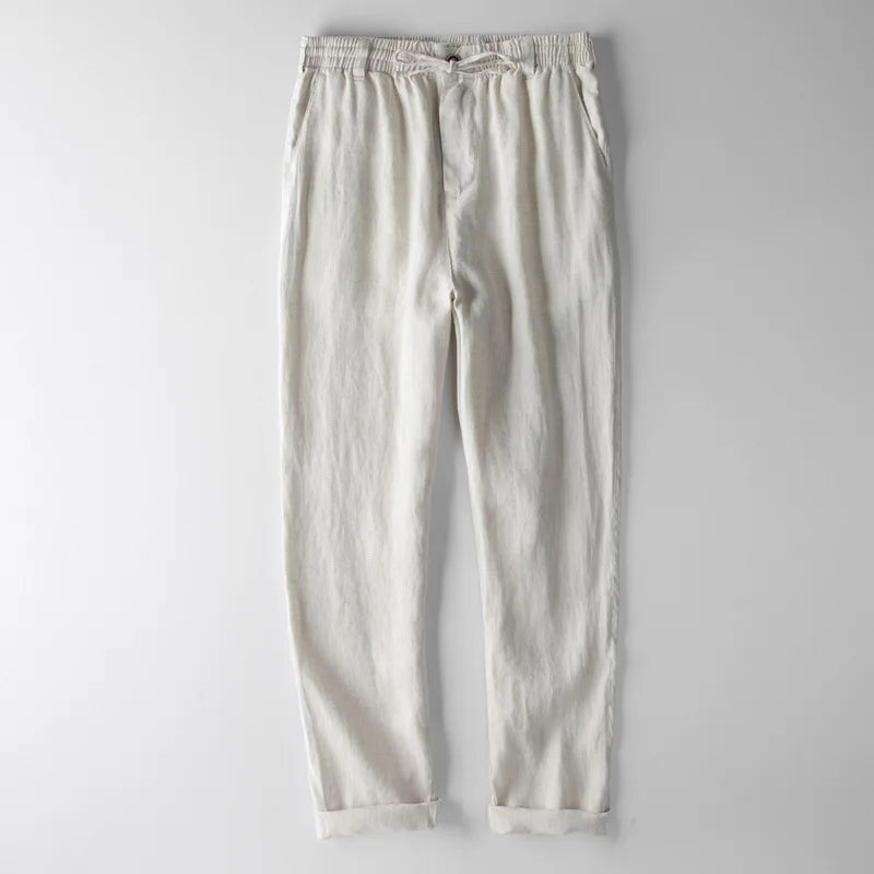 Lagos Pure Linen Pants – Herren Leinenhose