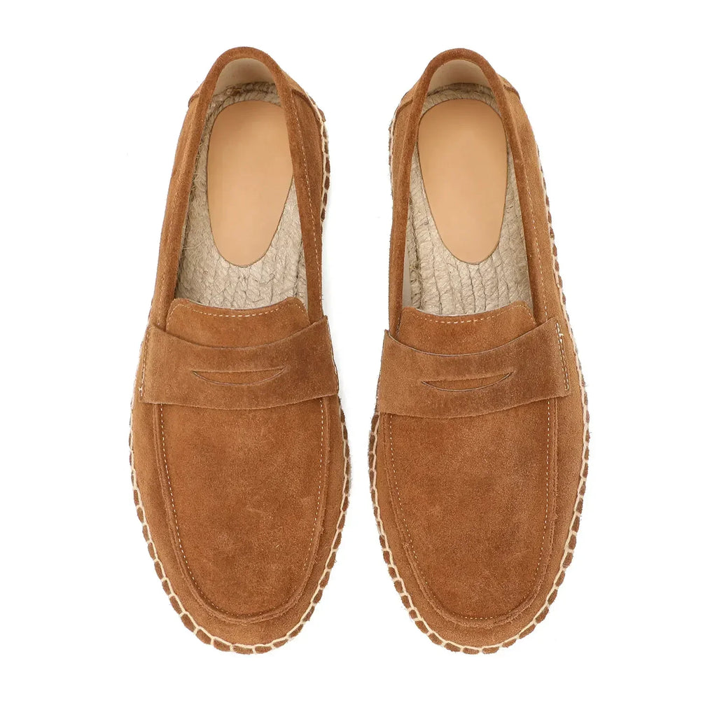 Valencia Suede Espadrille – Herren Slip-On