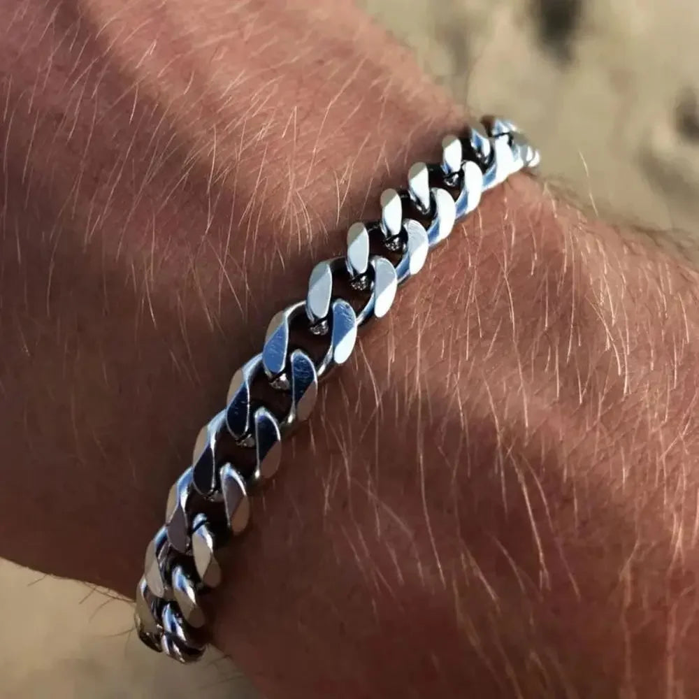 Havana Steel Cuban Bracelet – Unisex Armband