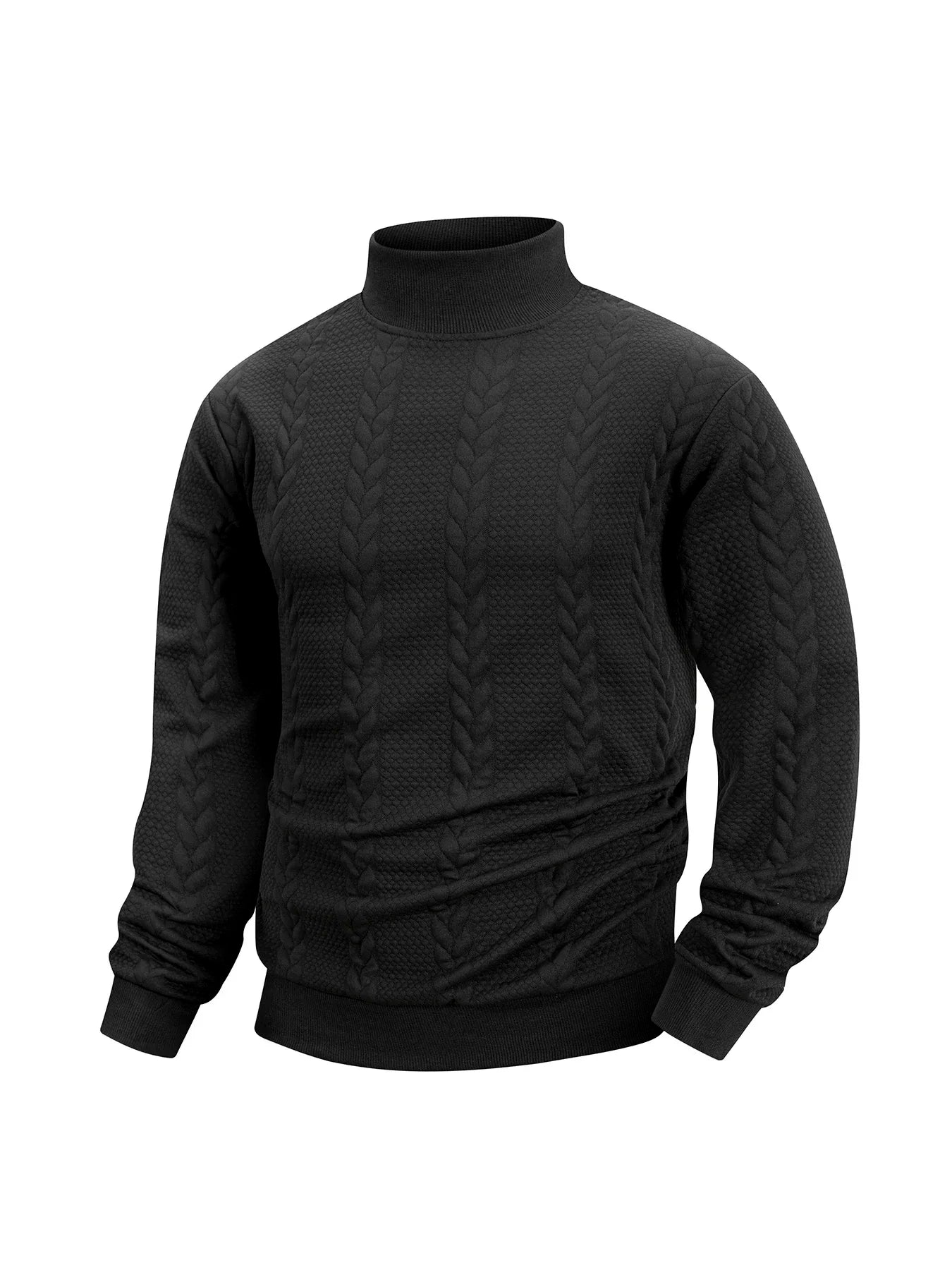 Monaco Jacquard Knit – Herren Rundhalspullover