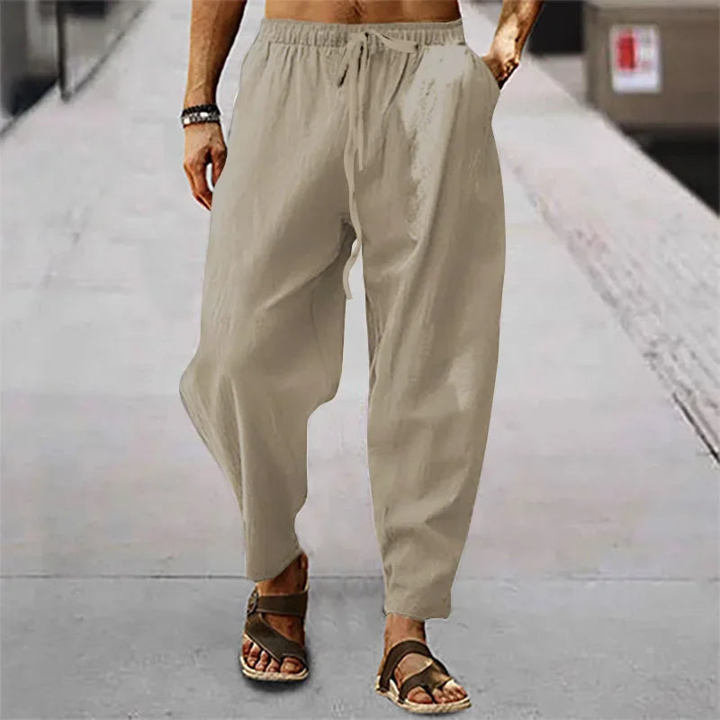 Sicily Linen Blend Pants – Herren Sommerhose