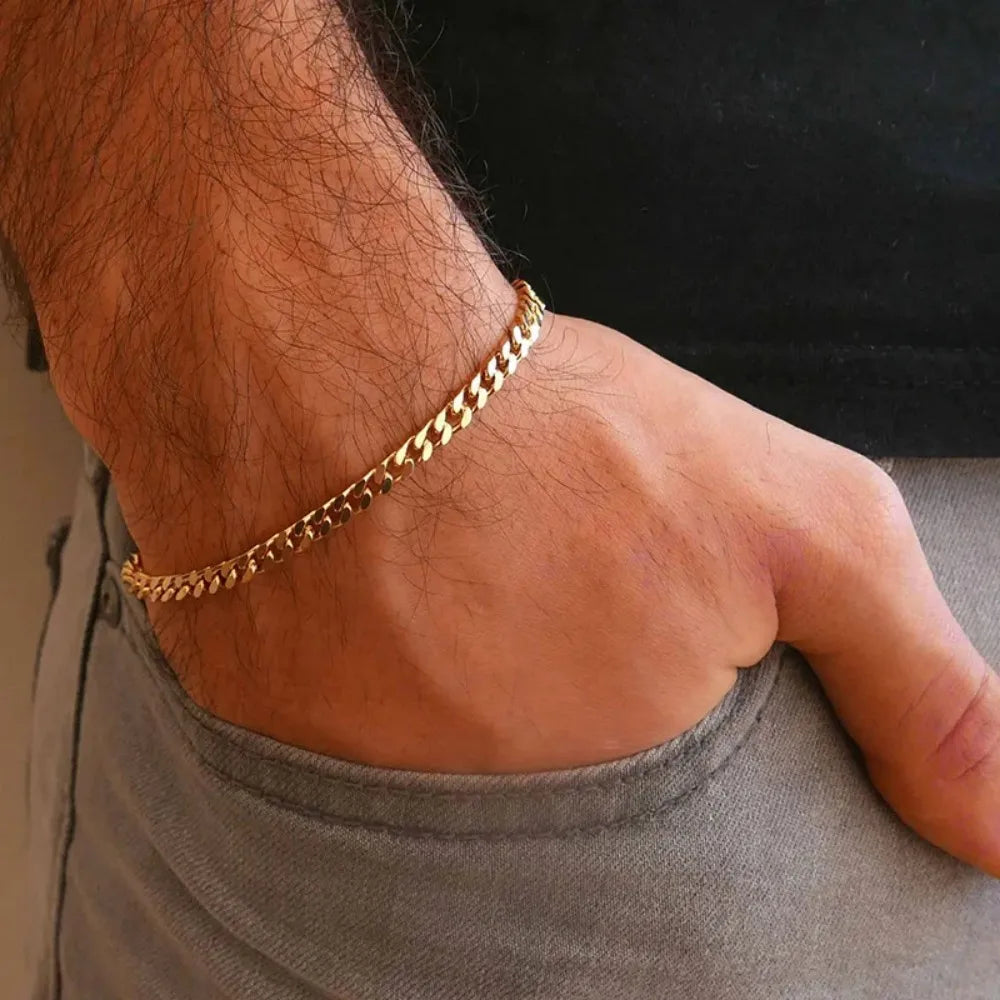 Havana Steel Cuban Bracelet – Unisex Armband