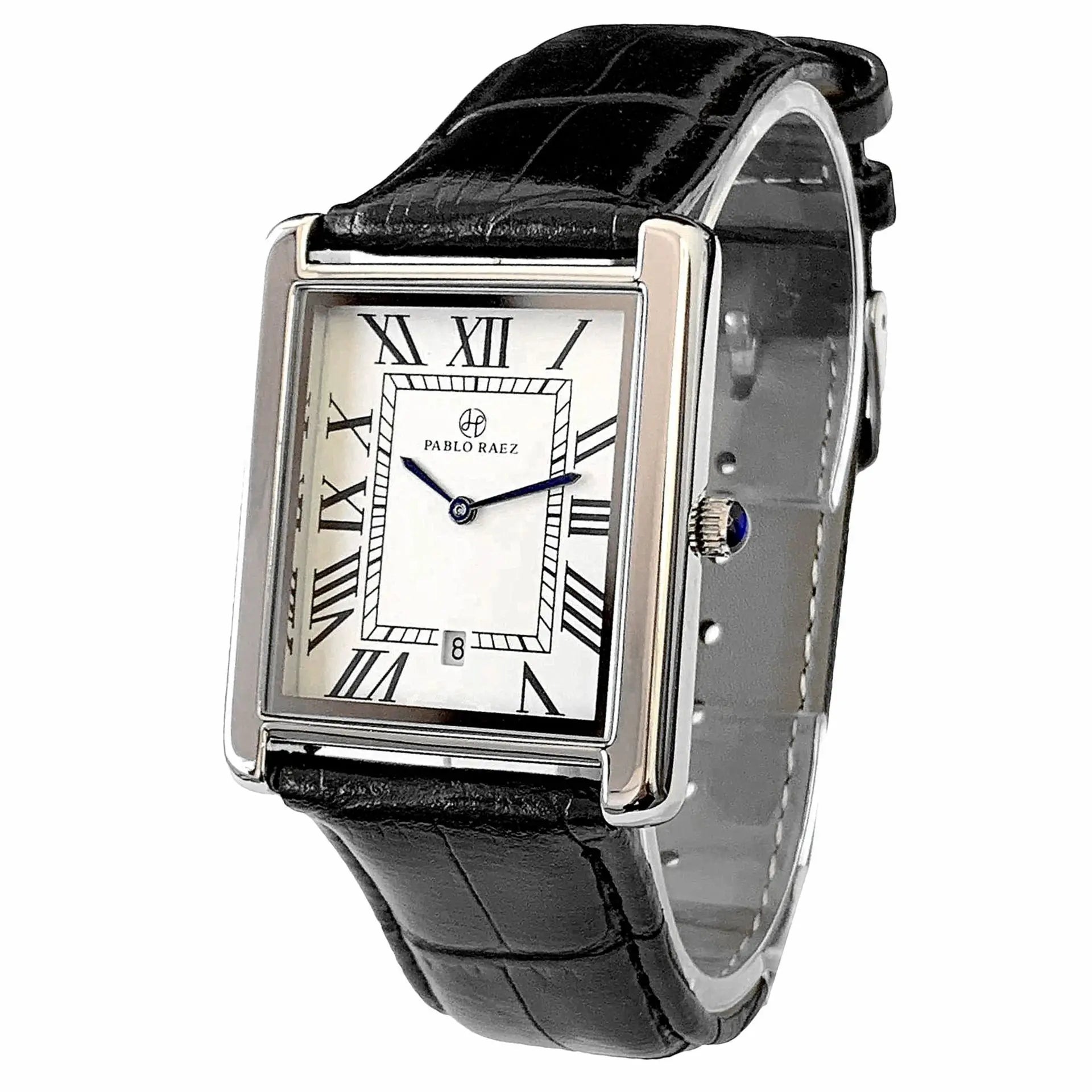 Oxford Classic Calendar – Herren Lederarmbanduhr