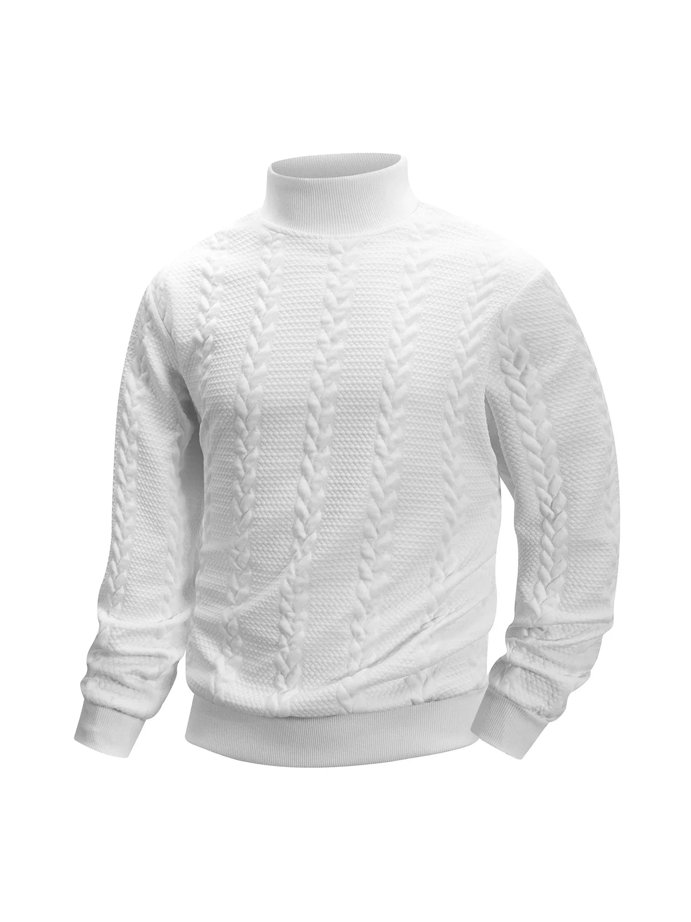 Monaco Jacquard Knit – Herren Rundhalspullover