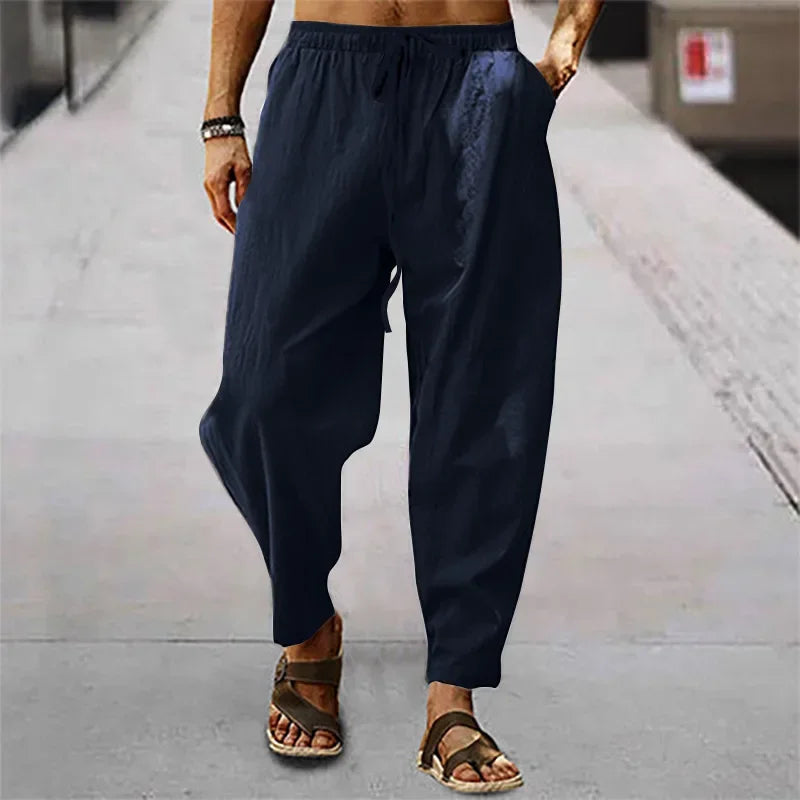 Sicily Linen Blend Pants – Herren Sommerhose