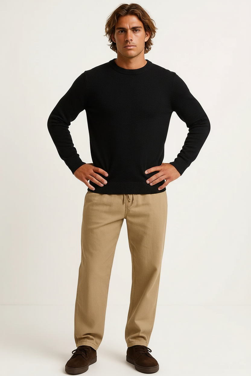 Copenhagen Knit Crew – Herren Rundhalspullover